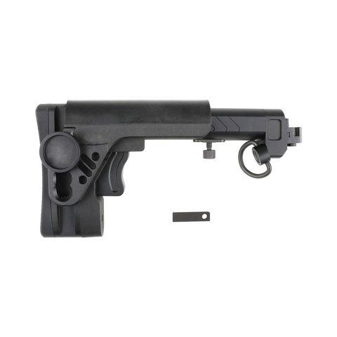 Atlas Custom Works PT-3 AK Telescopic Side Foldable Buttstock for CYMA, GHK, LCT AK Series Airsoft AEGs (Color: Black)