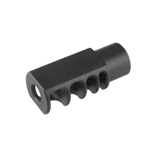 Atlas Custom Works 14mm CW Metal RRD-4C Muzzle Brake (Color: Black)