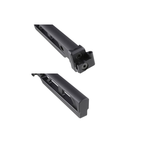 Atlas Custom Works ST-6 Folding Style Stock for AK Series Airsoft AEGs (Color: Black)