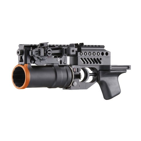 Double Bell Metal AK Grenade Launcher Set w/ Grenade (Color: Black)