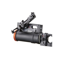 Double Bell Metal AK Grenade Launcher (Color: Black)