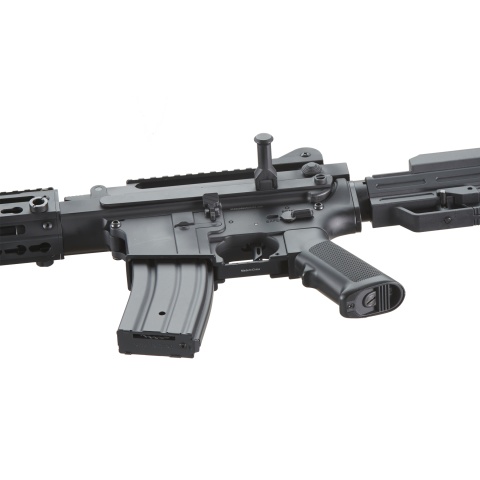 Golden Eagle AR LMG Airsoft Light Machine Gun (Color: Black)