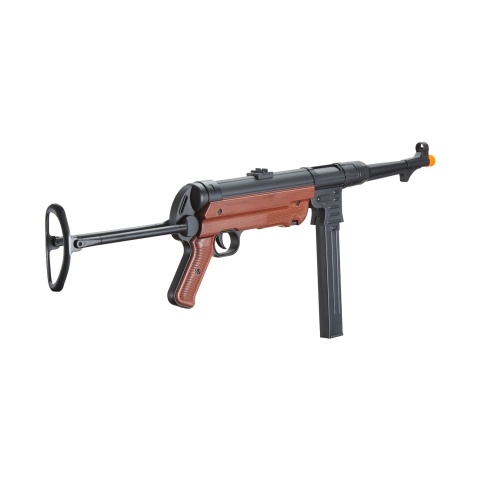 UK Arms M40P WWII Full Metal Machine Pistol AEG (Color: Black & Imitation Wood)
