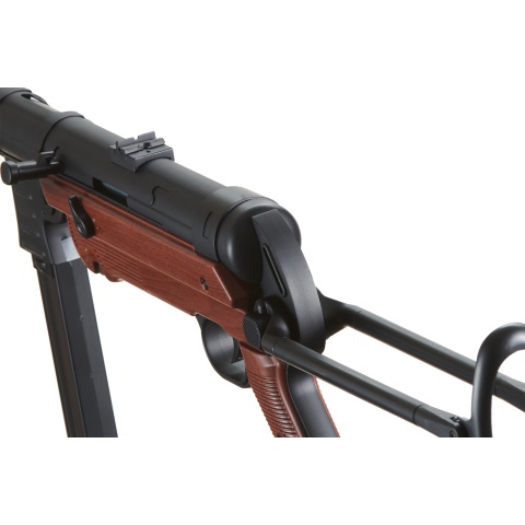 UK Arms M40P WWII Full Metal Machine Pistol AEG (Color: Black & Imitation Wood)