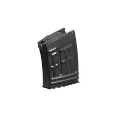 Atlas Custom Works SVD Dragunov Electric Airsoft Sniper Rifle w/ Faux Wood Furniture & Fixed Sportsman Stock (Color: Faux Wood)