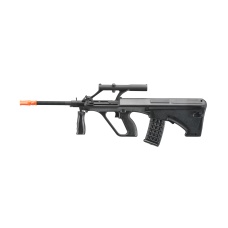 Army Armament Polymer AUG AEG Airsoft Rifle w/ Scope (Color: Black)