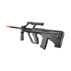 Army Armament Polymer AUG AEG Airsoft Rifle w/ Scope (Color: Black)