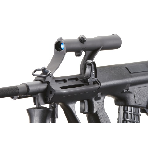 Army Armament Polymer AUG AEG Airsoft Rifle w/ Scope (Color: Black)