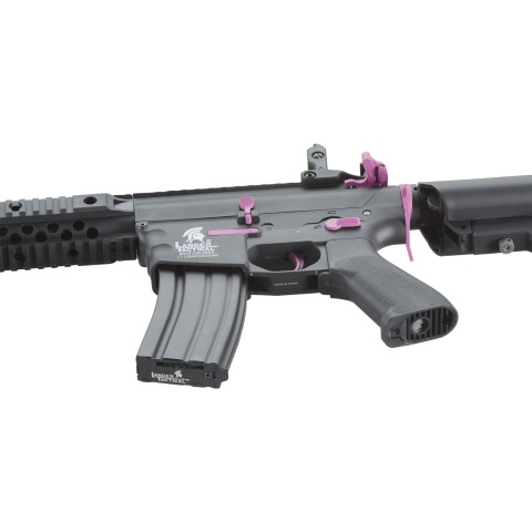Lancer Tactical Gen 2 M4 Evo Airsoft AEG Rifle (Color: Black / Purple)