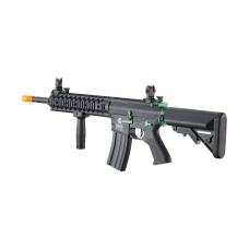 Lancer Tactical Gen 2 M4 Evo Airsoft AEG Rifle (Color: Black / Green)