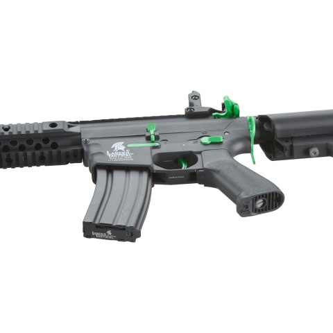 Lancer Tactical Gen 2 M4 Evo Airsoft AEG Rifle (Color: Black / Green)