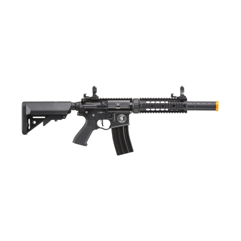 Lancer Tactical Proline Gen 2 M4 SD Carbine Airsoft AEG Rifle with Mock Suppressor (Color: Black)
