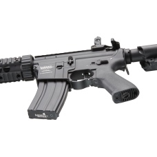 Lancer Tactical Proline Gen 2 M4 SD Carbine Airsoft AEG Rifle with Mock Suppressor (Color: Black)