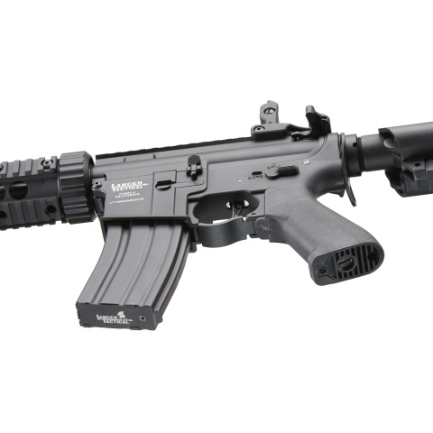 Lancer Tactical Proline Gen 2 M4 SD Carbine Airsoft AEG Rifle with Mock Suppressor (Color: Black)
