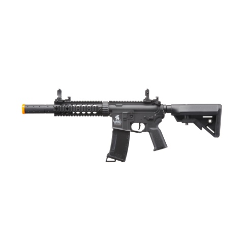 Lancer Tactical Gen 3 M4 Carbine SD AEG Airsoft Rifle with Mock Suppressor (Color: Black)