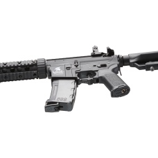 Lancer Tactical Gen 3 M4 Carbine SD AEG Airsoft Rifle with Mock Suppressor (Color: Black)