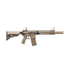 Lancer Tactical LT-15CT-G2-E Nylon Polymer Hybrid M4 Gen 2 SD AEG with Mock Suppressor (Tan)