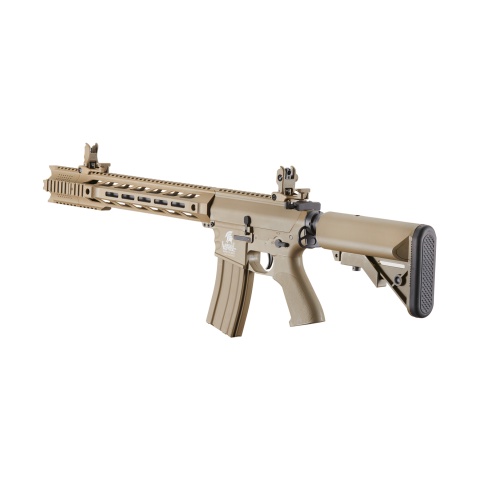 Lancer Tactical Low FPS Gen 2 SPR Interceptor Airsoft AEG Rifle (Color: Tan)
