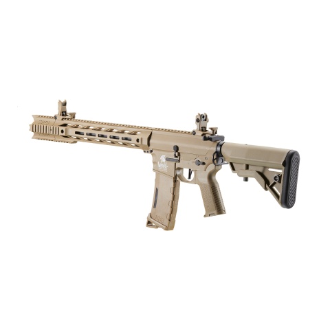 Lancer Tactical Gen 3 M4 SPR Interceptor Airsoft AEG Rifle (Color: Tan)