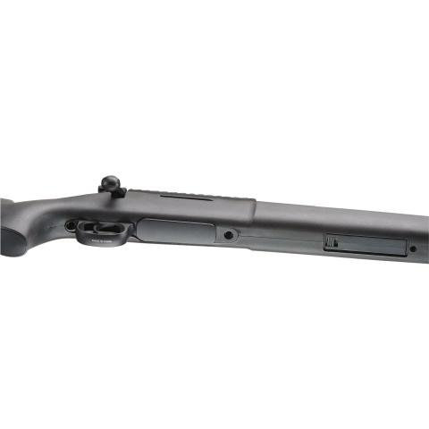 Lancer Tactical Airsoft M24 Bolt Action Sniper Rifle w/ Bipod (Color: Black)