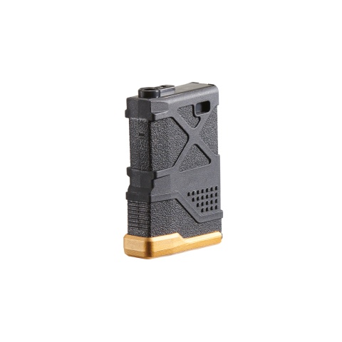 Lancer Tactical Low FPS Enforcer Needletail Skeleton AEG with Alpha Stock (Color: Black & Gold)