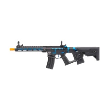 Lancer Tactical Enforcer BLACKBIRD Skeleton AEG w/ Alpha Stock [HIGH FPS] - BLACK/BLUE