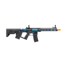 Lancer Tactical Enforcer BLACKBIRD Skeleton AEG w/ Alpha Stock [HIGH FPS] - BLACK/BLUE