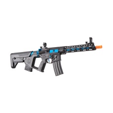 Lancer Tactical Enforcer BLACKBIRD Skeleton AEG w/ Alpha Stock [HIGH FPS] - BLACK/BLUE