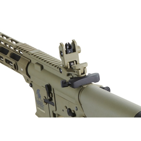 Lancer Tactical Gen 3 Enforcer Black Bird Airsoft AEG w/ Stubby Stock (Color: Tan)