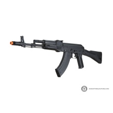Lancer Tactical x Kalashnikov USA Licensed KR-103 Airsoft AEG Rifle with Folding Stock (Color: Black)