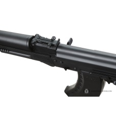 Lancer Tactical x Kalashnikov USA Licensed KR-103 Airsoft AEG Rifle with Folding Stock (Color: Black)