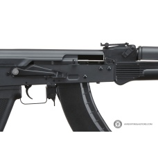 Lancer Tactical x Kalashnikov USA Licensed KR-103 Airsoft AEG Rifle with Folding Stock (Color: Black)