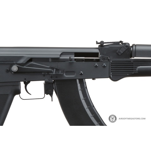 Lancer Tactical x Kalashnikov USA Licensed KR-103 Airsoft AEG Rifle with Folding Stock (Color: Black)