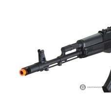 Lancer Tactical x Kalashnikov USA Licensed KR-103 Airsoft AEG Rifle with Folding Stock (Color: Black)