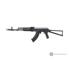 Lancer Tactical x Kalashnikov USA Licensed KR-103 Airsoft AEG Rifle with Triangle Stock (Color: Black)