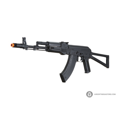 Lancer Tactical x Kalashnikov USA Licensed KR-103 Airsoft AEG Rifle with Triangle Stock (Color: Black)
