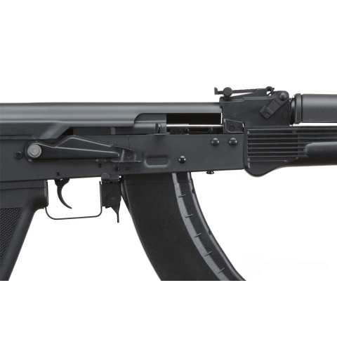 Lancer Tactical x Kalashnikov USA Licensed KR-103 Airsoft AEG Rifle with Triangle Stock (Color: Black)