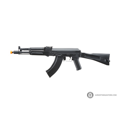 Lancer Tactical x Kalashnikov USA Licensed KR-104 SBR Airsoft AEG Rifle with Folding Stock (Color: Black)