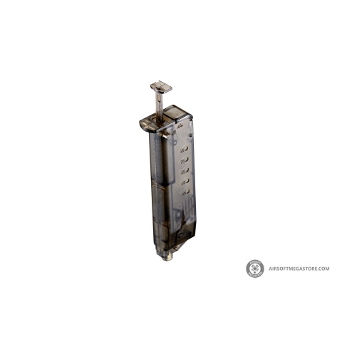 Lancer Tactical x Kalashnikov USA Licensed KR-104S Airsoft AEG Rifle with Triangle Stock (Color: Black)