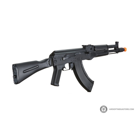 Lancer Tactical x Kalashnikov USA Licensed KR-104 SBR Airsoft AEG Rifle with Folding Stock (Color: Black)