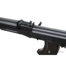 Lancer Tactical x Kalashnikov USA Licensed KR-104 SBR Airsoft AEG Rifle with Folding Stock (Color: Black)