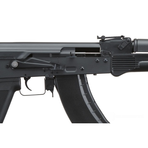 Lancer Tactical x Kalashnikov USA Licensed KR-104 SBR Airsoft AEG Rifle with Folding Stock (Color: Black)