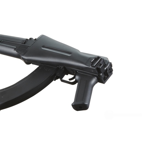 Lancer Tactical x Kalashnikov USA Licensed KR-104 SBR Airsoft AEG Rifle with Folding Stock (Color: Black)