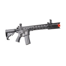 Lancer Tactical Full Metal Legion HPA SPR Interceptor M4 Airsoft Rifle w/ External Tank (Color: Black) - 