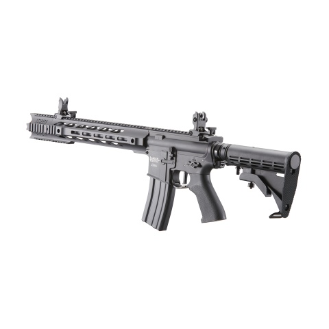 Lancer Tactical Full Metal Legion HPA SPR Interceptor M4 Airsoft Rifle w/ External Tank (Color: Black) - 