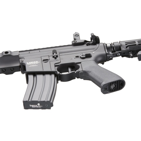 Lancer Tactical Full Metal Legion HPA SPR Interceptor M4 Airsoft Rifle w/ External Tank (Color: Black) - 