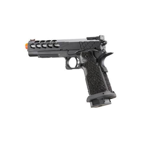 Lancer Tactical Stryk Hi-Capa 5.1 Gas Blowback Airsoft Pistol (Color: Black)