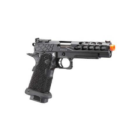 Lancer Tactical Stryk Hi-Capa 5.1 Gas Blowback Airsoft Pistol (Color: Black)