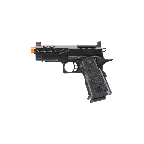 Lancer Tactical Stryk Hi-Capa 4.3 Gas Blowback Airsoft Pistol w/ Red Dot Mount (Color: Black)