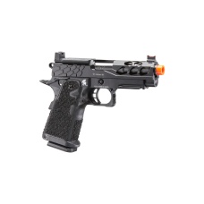 Lancer Tactical Stryk Hi-Capa 4.3 Gas Blowback Airsoft Pistol w/ Red Dot Mount (Color: Black)